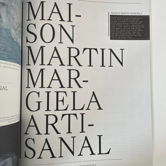 A Guide Magazine First Issue Maison Martin Margiela - Picture 2 of 3